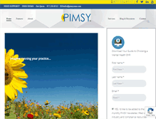 Tablet Screenshot of pimsyehr.com